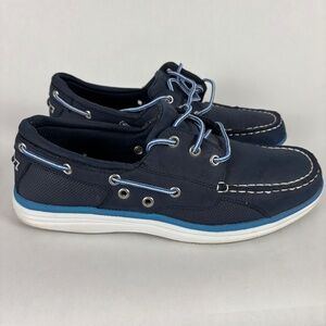 Dexter Memory Foam  Size 10 Comfort Blue Loafers